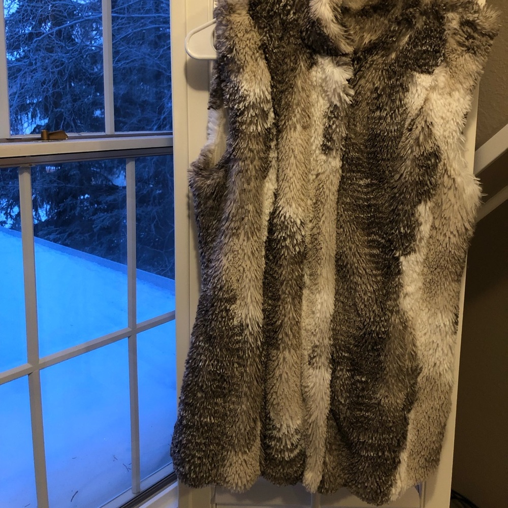 CABI Faux Fur Vest